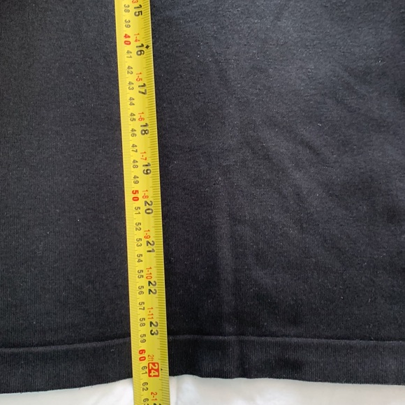 Black Jones New York Collection Platinum Silk Blend Short Sleeve Sweater… - Picture 8 of 8